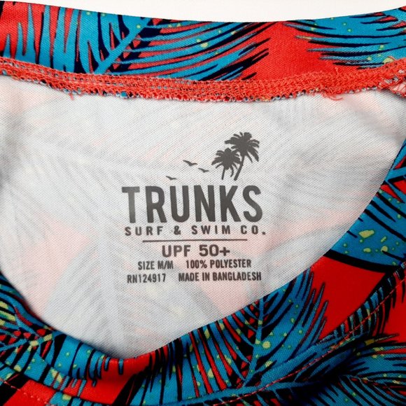 Trunks Surf & Swim Men's Swim Top Size Large Multicolor - Picture 6 of 6